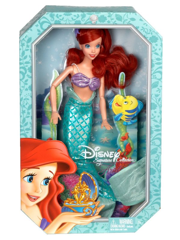 BARBIE - DISNEY - PRINCESS - ARIELKA - BDJ26 - BDJ28