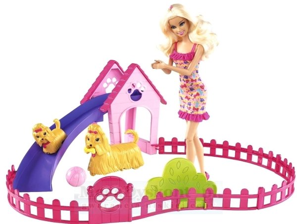 BARBIE - PLAC - ZABAW - DLA - PIESKÓW - BARBIE - X6559