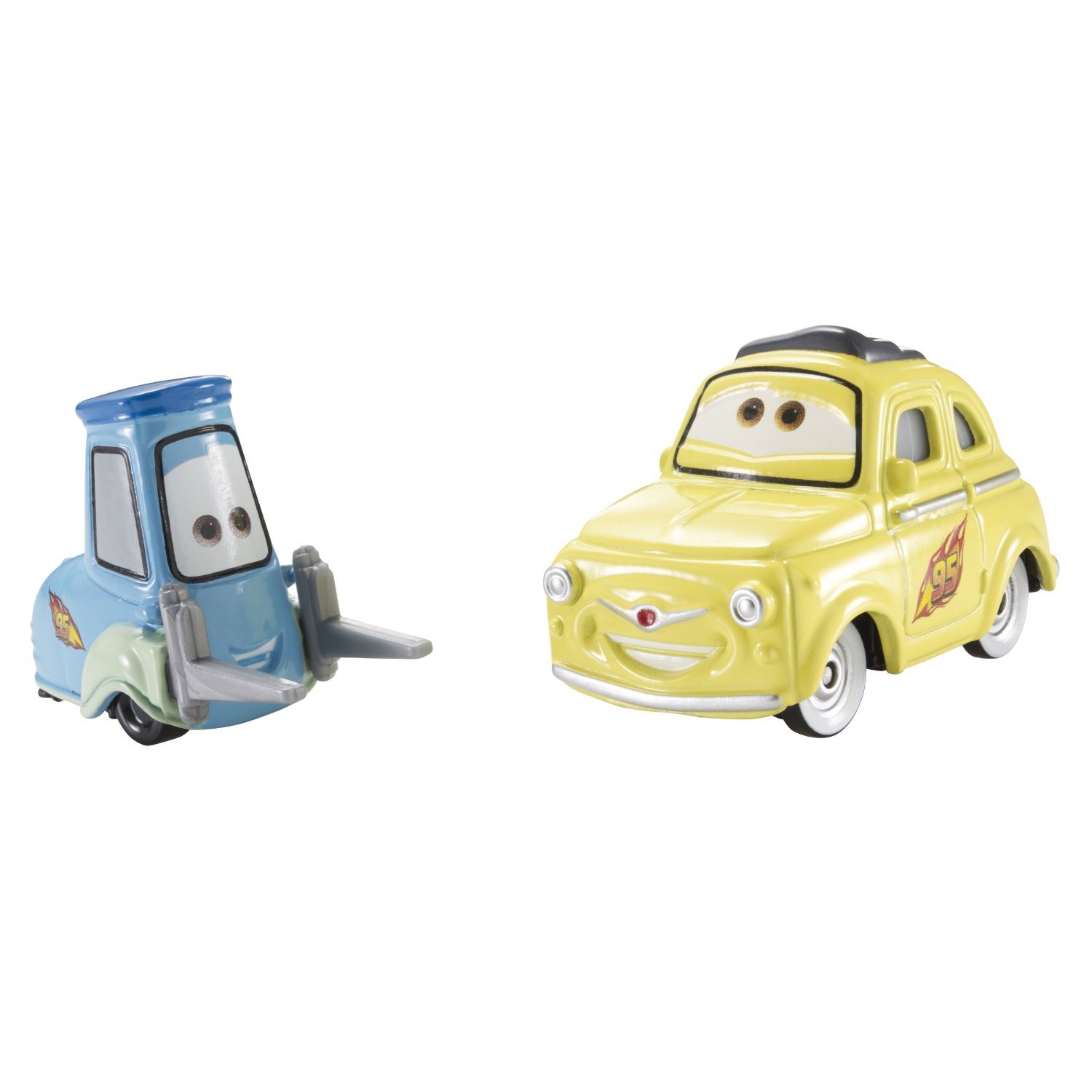 AUTA 2 - CARS 2 - DWUPAK - MATTEL - V2837