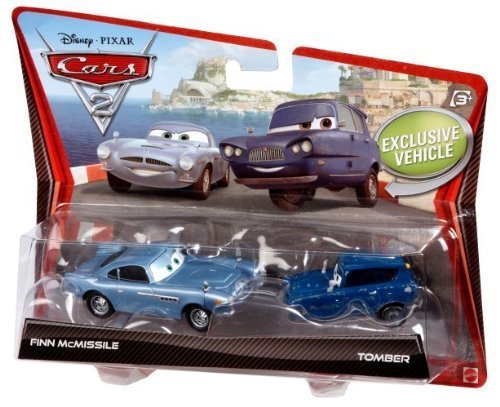 AUTA 2 - CARS 2 - DWUPAK - MATTEL - V2838