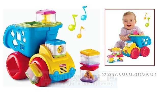 CIĘŻARÓWKA Z KLOCKAMI - FISHER PRICE - B4252