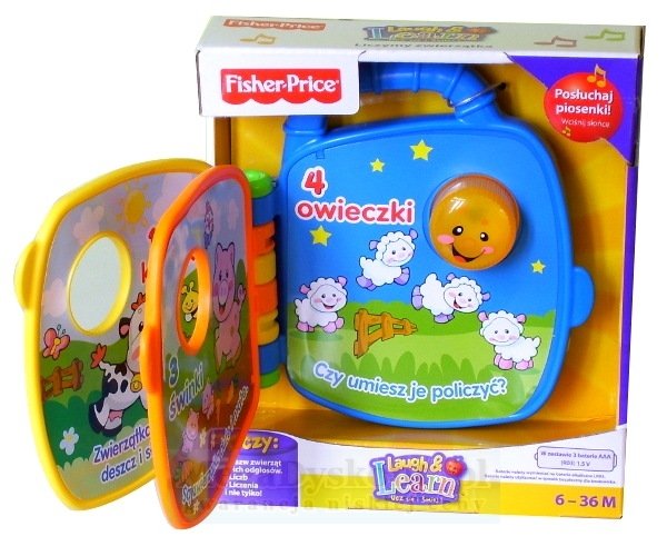 KSIĄŻECZKA ZGADYWANKA - FISHER PRICE - P8140