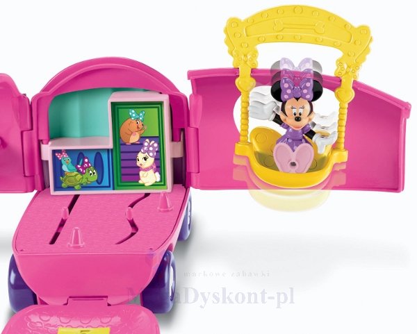 FISHER - PRICE - MINNIE - MOUSE - SAMOCHÓD - WYCIECZKOWY - X2756