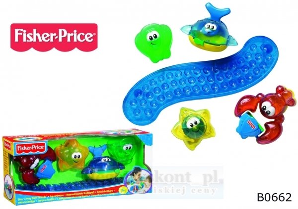 PRZYJACIELE Z WANNY - FISHER PRICE - B0662