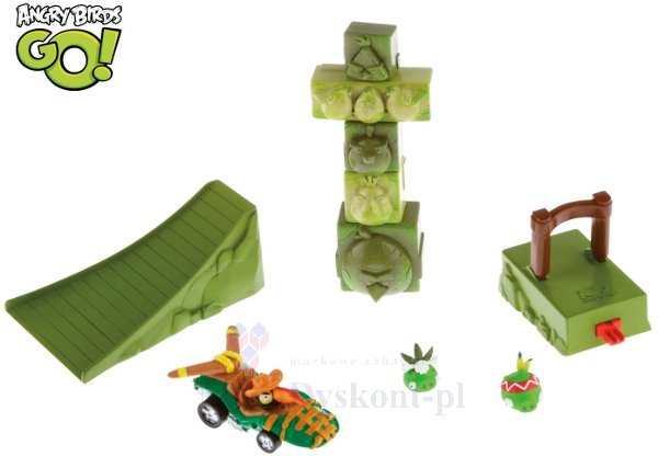 HASBRO - ANGRY - BIRDS - GO - JENGA - TOWER - KNOCK - DOWN - A6437