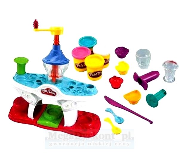 HASBRO - CIASTOLINA - PLAY DOH - ZAKRĘCONA - CUKIERNIA - 4TUBY - GRATIS - 38131