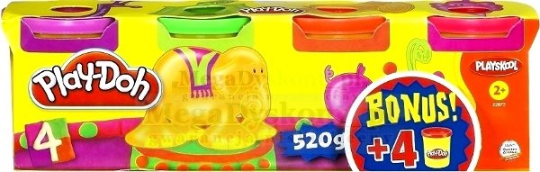 HASBRO - CIASTOLINA - PLAY DOH - ZAKRĘCONA - CUKIERNIA - 4TUBY - GRATIS - 38131