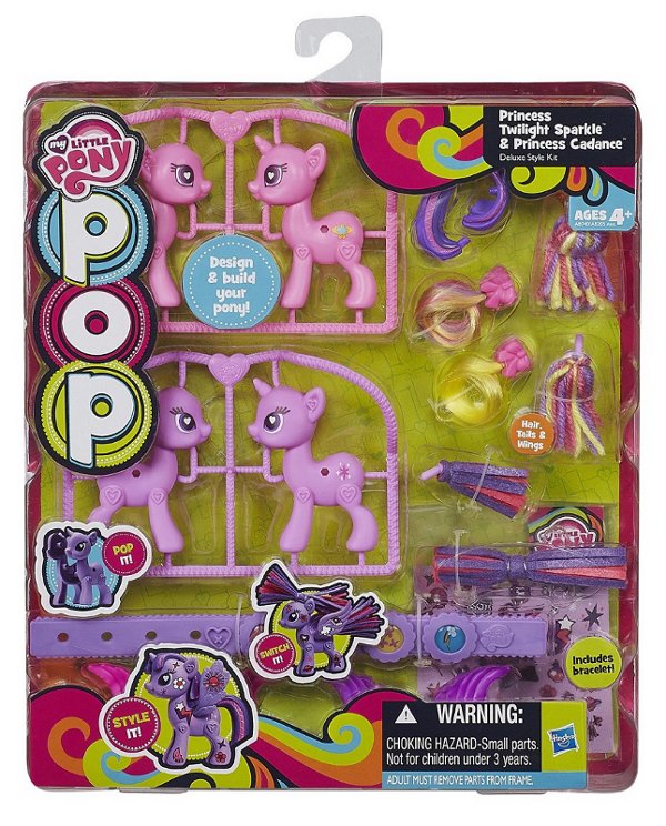 HASBRO - MLP - POP - KUCYKI - Z - AKCESORIAMI - A8205 - A8740