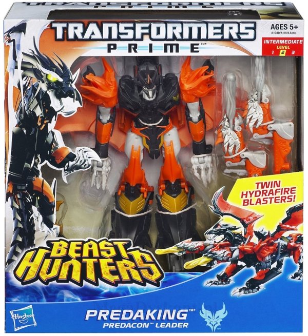 HASBRO - TRANSFORMERS - PREDAKING - A1978 - A1980