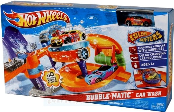 HOT - WHEELS - MYJNIA - Z - BABELKAMI - V0627