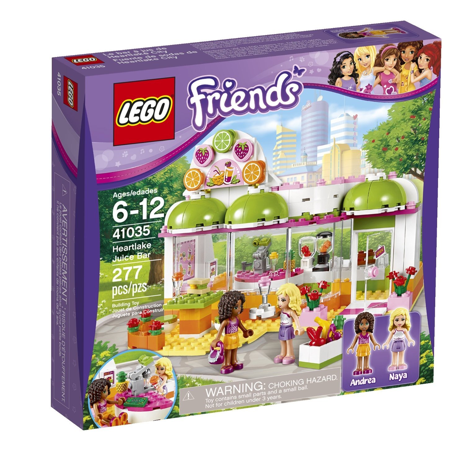 LEGO - FRIENDS - BAR - Z - SOKAMI - W - HEARTLAKE - 41035