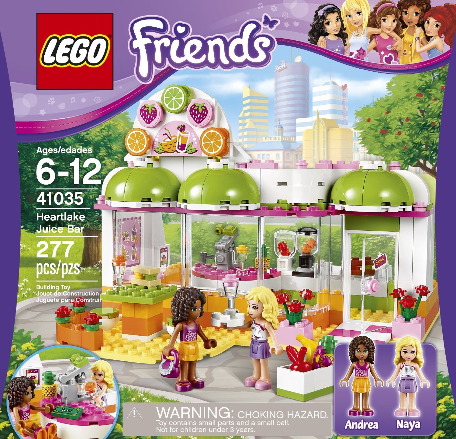 LEGO - FRIENDS - BAR - Z - SOKAMI - W - HEARTLAKE - 41035