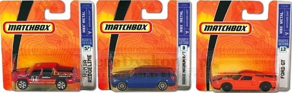 MATCHBOX - MAŁE - SAMOCHODZIKI - C0859