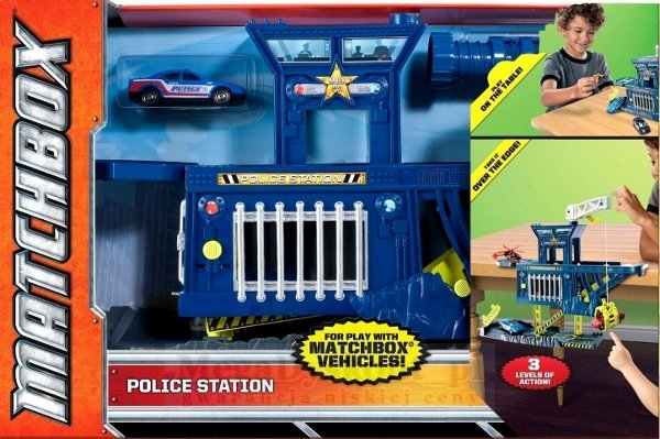 MATCHBOX - ZESTAW - NA - KRAWĘDZI - POSTERUNEK - POLICJI - W5881 - X0360