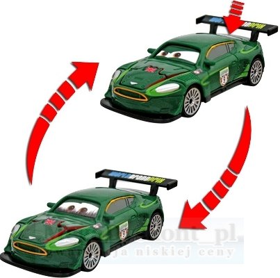 MATTEL - CARS2 - SZYBKA - ZMIANA - AUTKA - X0611 - 