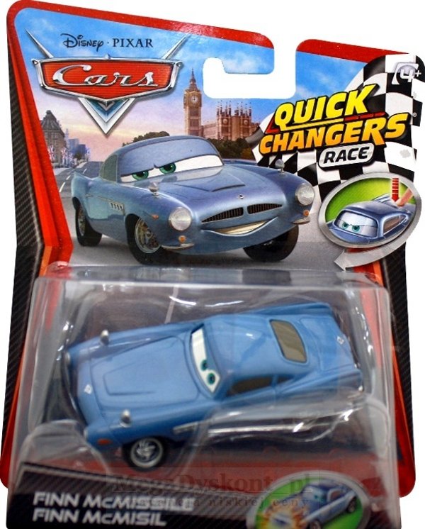 MATTEL - CARS2 - SZYBKA - ZMIANA - AUTKA - X0611 - 