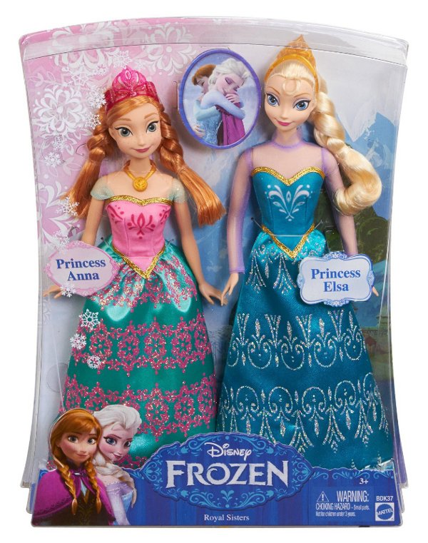 MATTEL - DISNEY - FROZEN - DWUPAK - BDK37