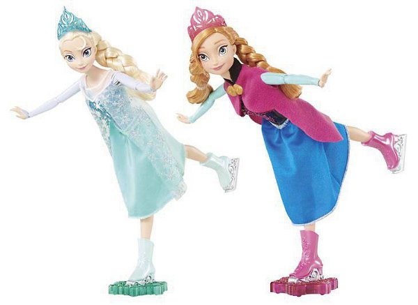 MATTEL - DISNEY - FROZEN - MAGICZNA - ŁYZWIARKA - CBC61 - CBC62