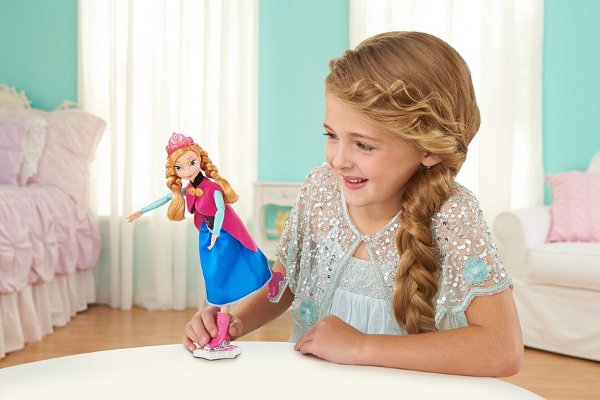 MATTEL - DISNEY - FROZEN - MAGICZNA - ŁYZWIARKA - CBC61 - CBC62