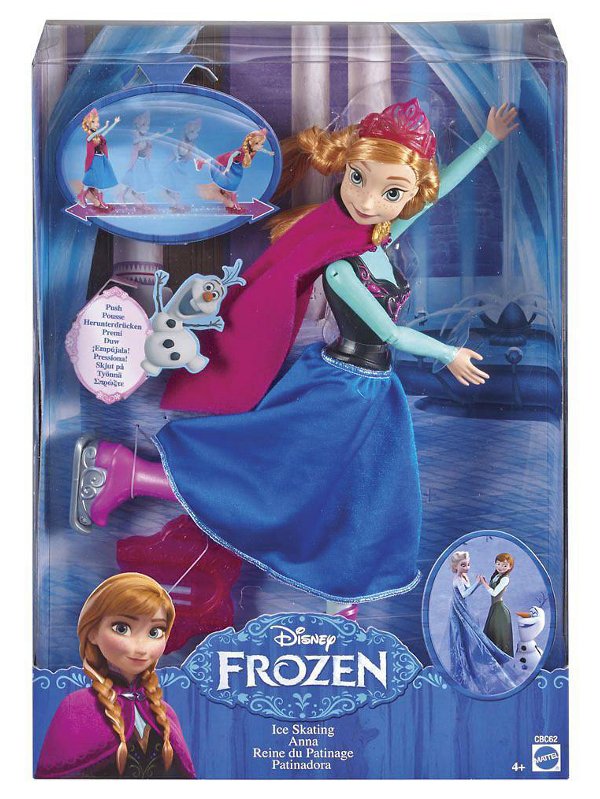 MATTEL - DISNEY - FROZEN - MAGICZNA - ŁYZWIARKA - CBC61 - CBC62