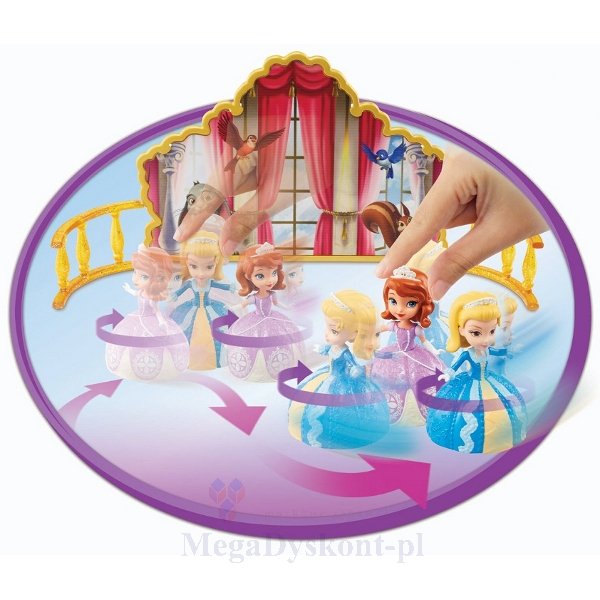 MATTEL - DISNEY - ZOSIA - TAŃCZACE - SIOSTRY - Y6644