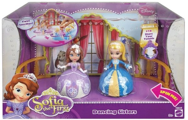 MATTEL - DISNEY - ZOSIA - TAŃCZACE - SIOSTRY - Y6644