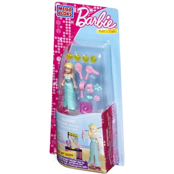 MEGABLOKS - BARBIE - GWIAZDA - FILMOWA - 80206