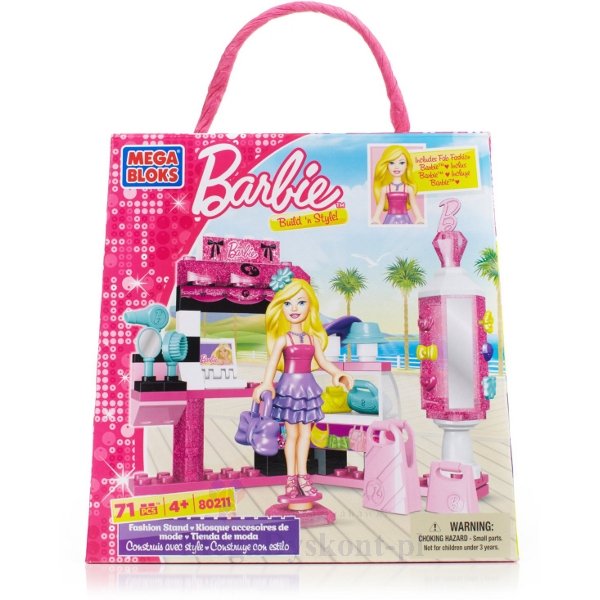 MEGABLOKS - BARBIE - STOISKO - MODA - 80200U134