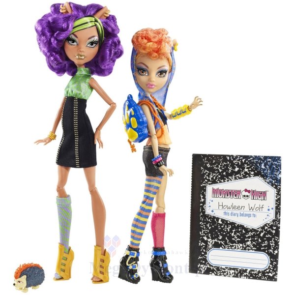 MONSTER - HIGH - CLAWDEEN - HOWLEEN - X5227