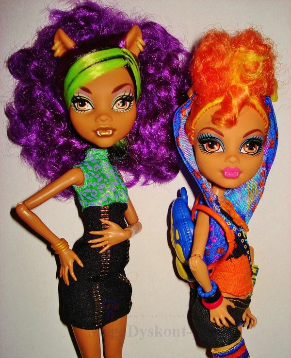 MONSTER - HIGH - CLAWDEEN - HOWLEEN - X5227