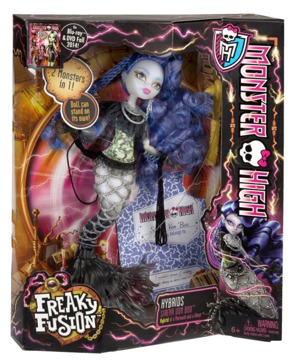 MONSTER - HIGH - FREAKY - FUSION - SYRENA - BJR42