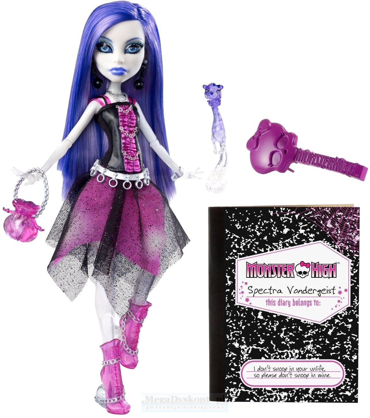 MONSTER - HIGH - UCZNIOWIE - SPECTRA - X4636 - V7962