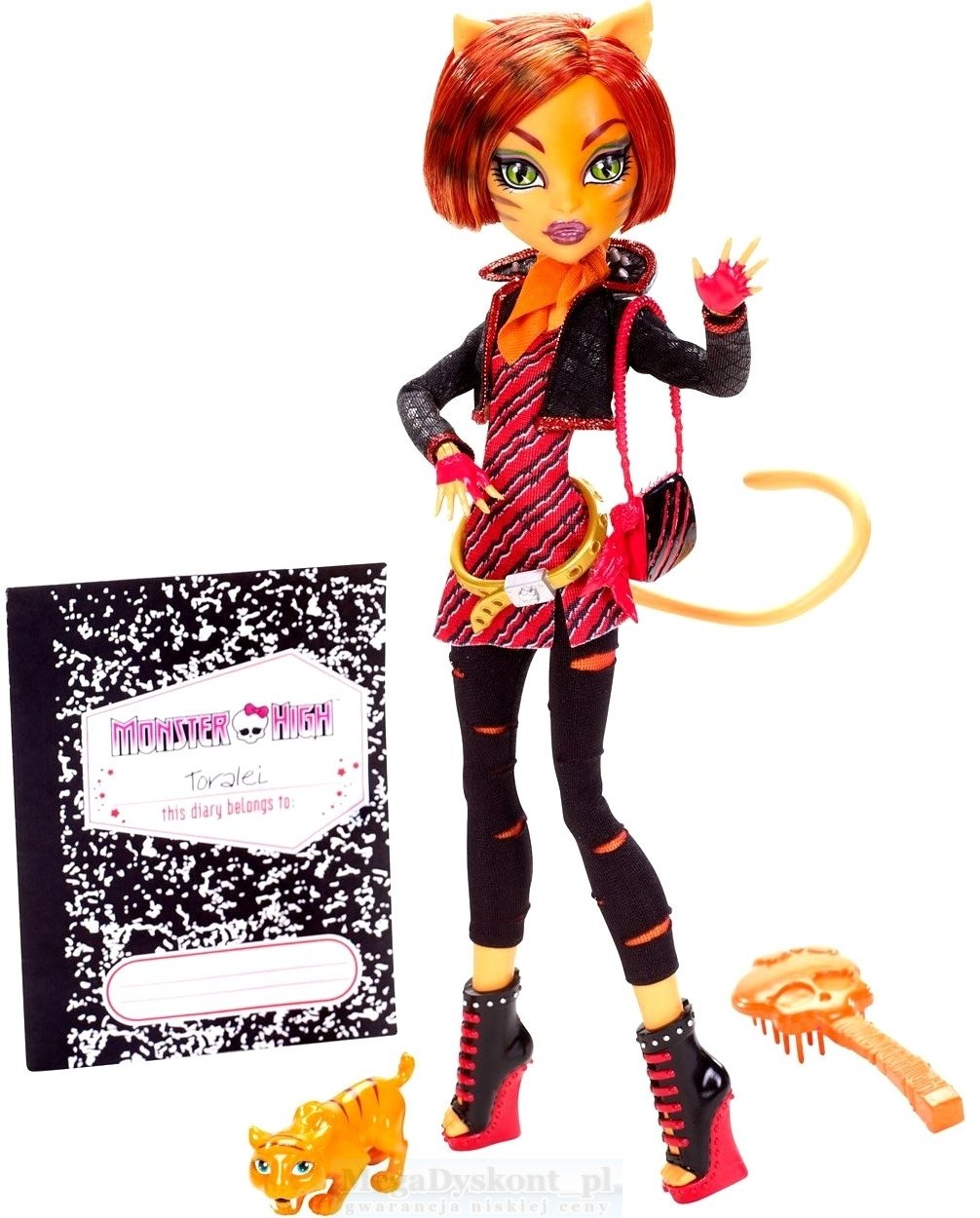 MONSTER - HIGH - UCZNIOWIE - TORALEI - STRIPE - X4636 - X4634