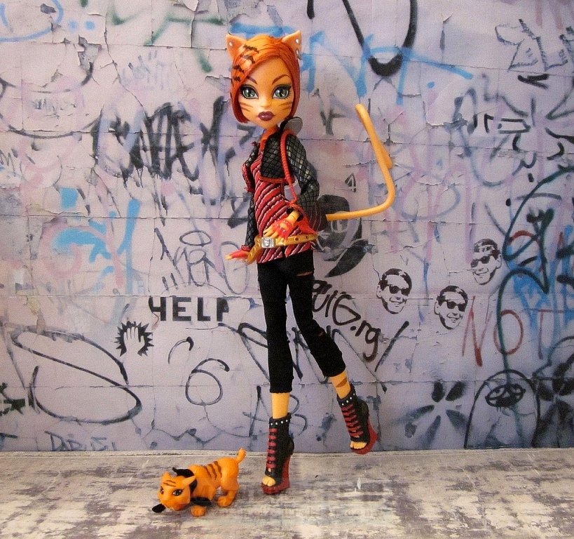 MONSTER - HIGH - UCZNIOWIE - TORALEI - STRIPE - X4636 - X4634