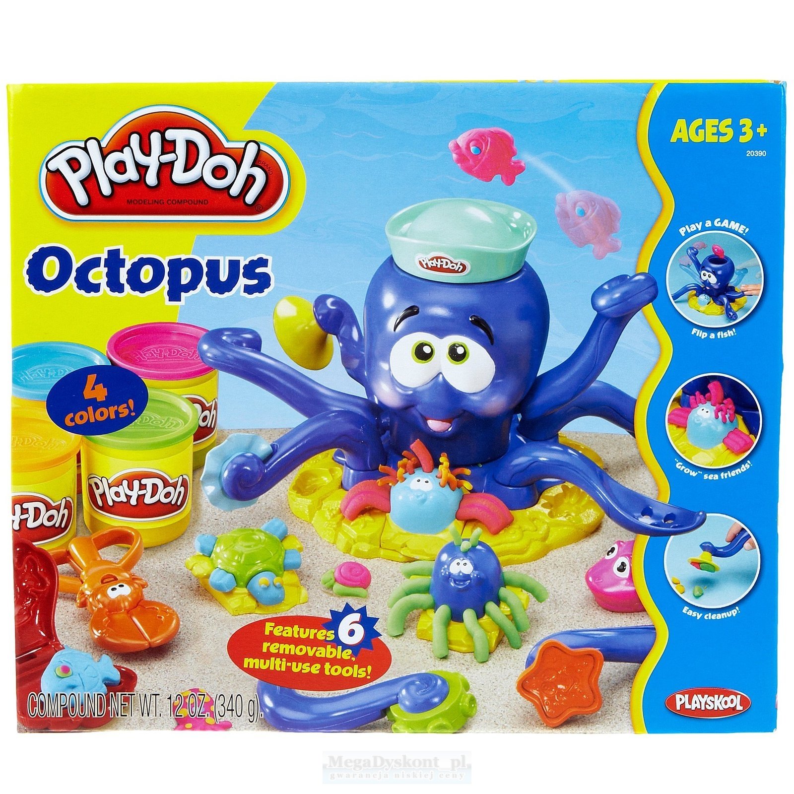 CIASTOLINA - OŚMIORNICA - PLAY-DOH - HASBRO - 20472