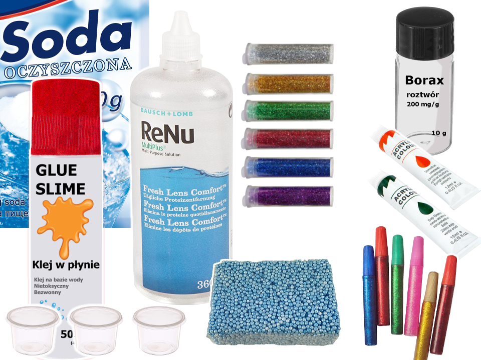 Czym Można Zastąpić Klej Do Slime Zestaw Slime Box 9w1: Klej w płynie 1000 ml + Aktywator + dodatki